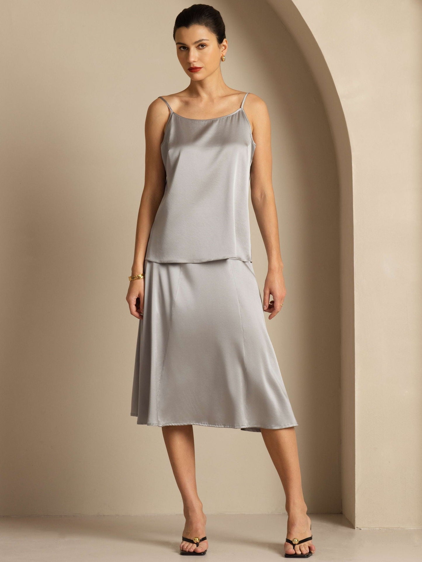 19Momme Silk Spaghetti Strap Camisoles