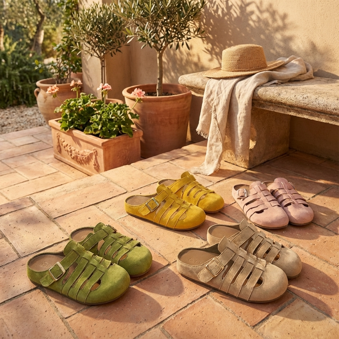 Mia | Slip-On Comfort Mule Sandals