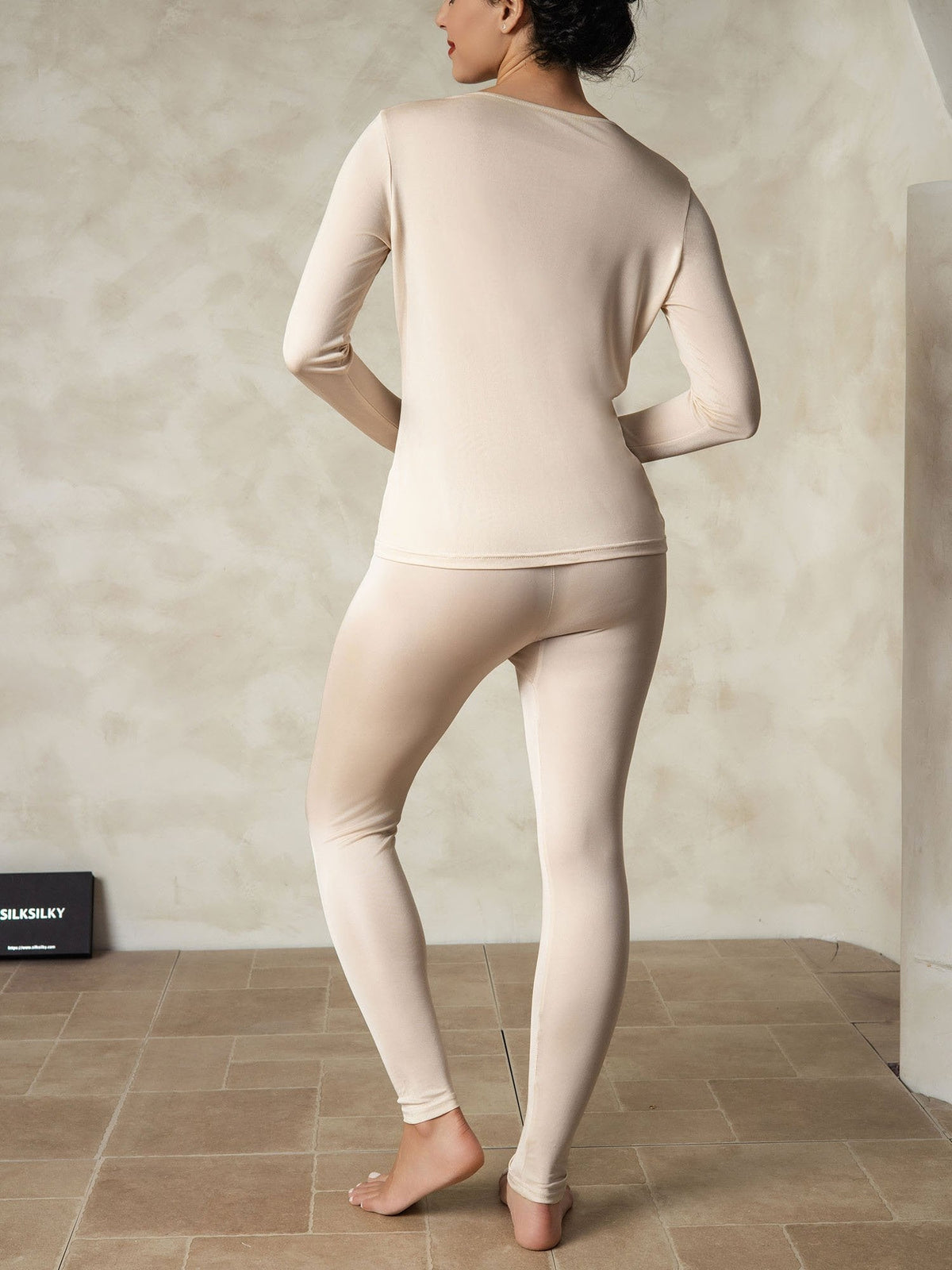 Women's Silk Jersey Long Sleeve Long Johns