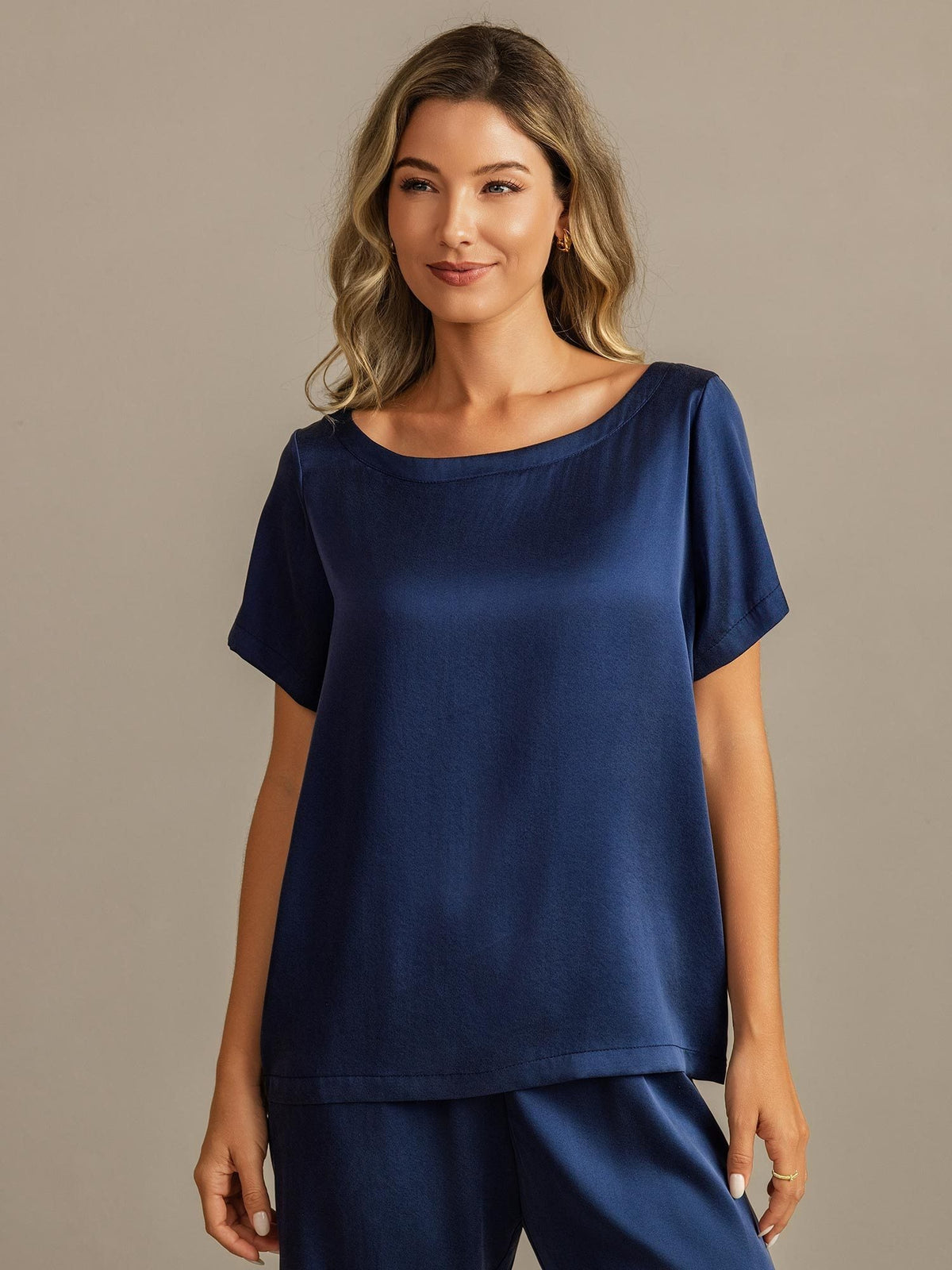 19Momme Women's Washable Silk Short Sleeve Pyjamas Set