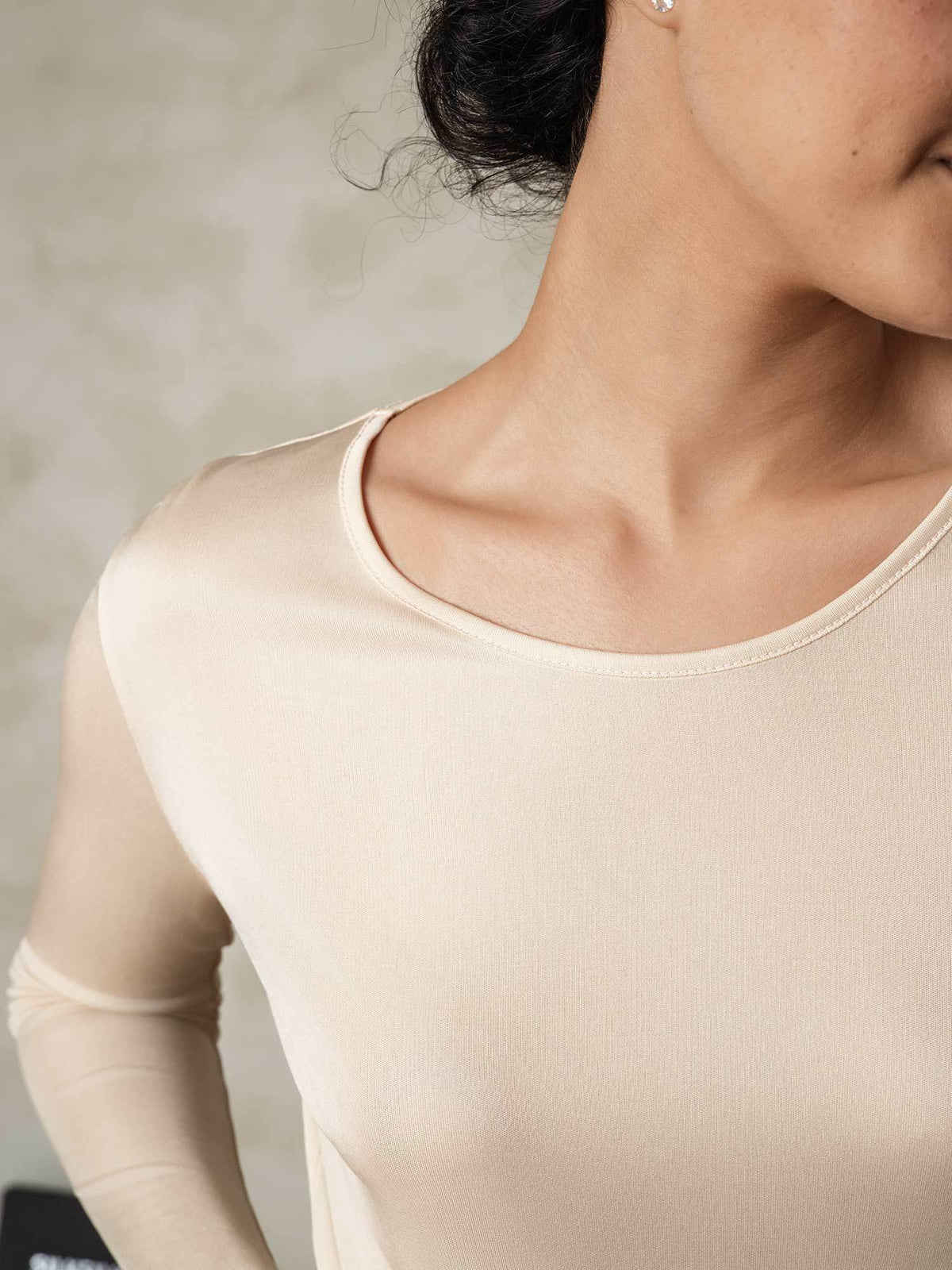 Women's Silk Jersey Long Sleeve Long Johns