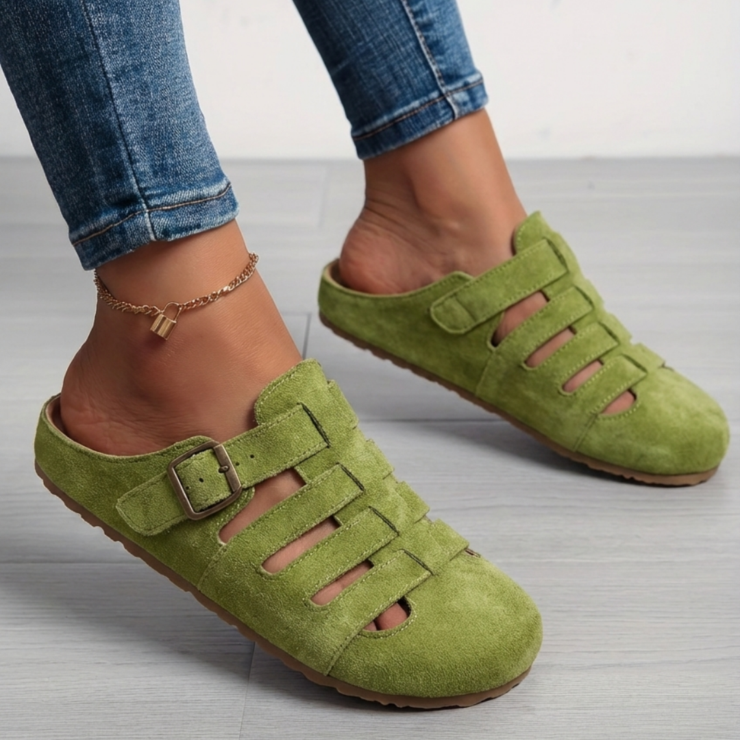 Mia | Slip-On Comfort Mule Sandals