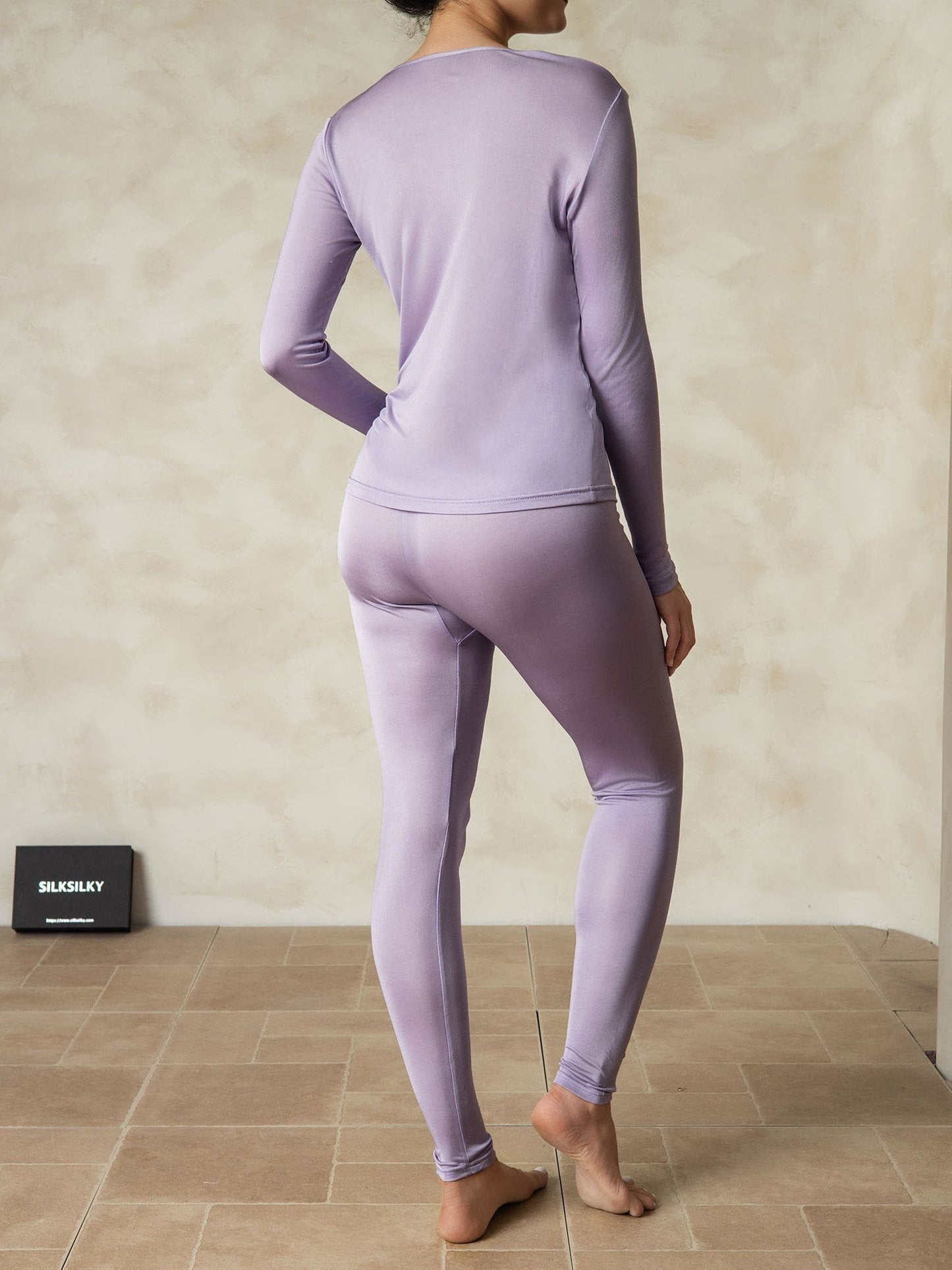 Women's Silk Jersey Long Sleeve Long Johns