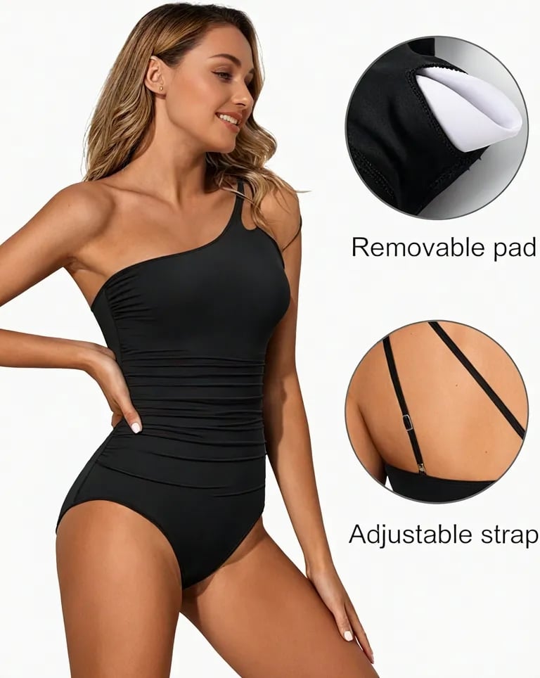 Grace | One-Shoulder Bathing Suit