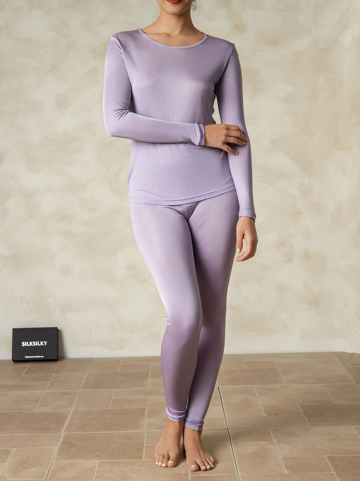 Women's Silk Jersey Long Sleeve Long Johns