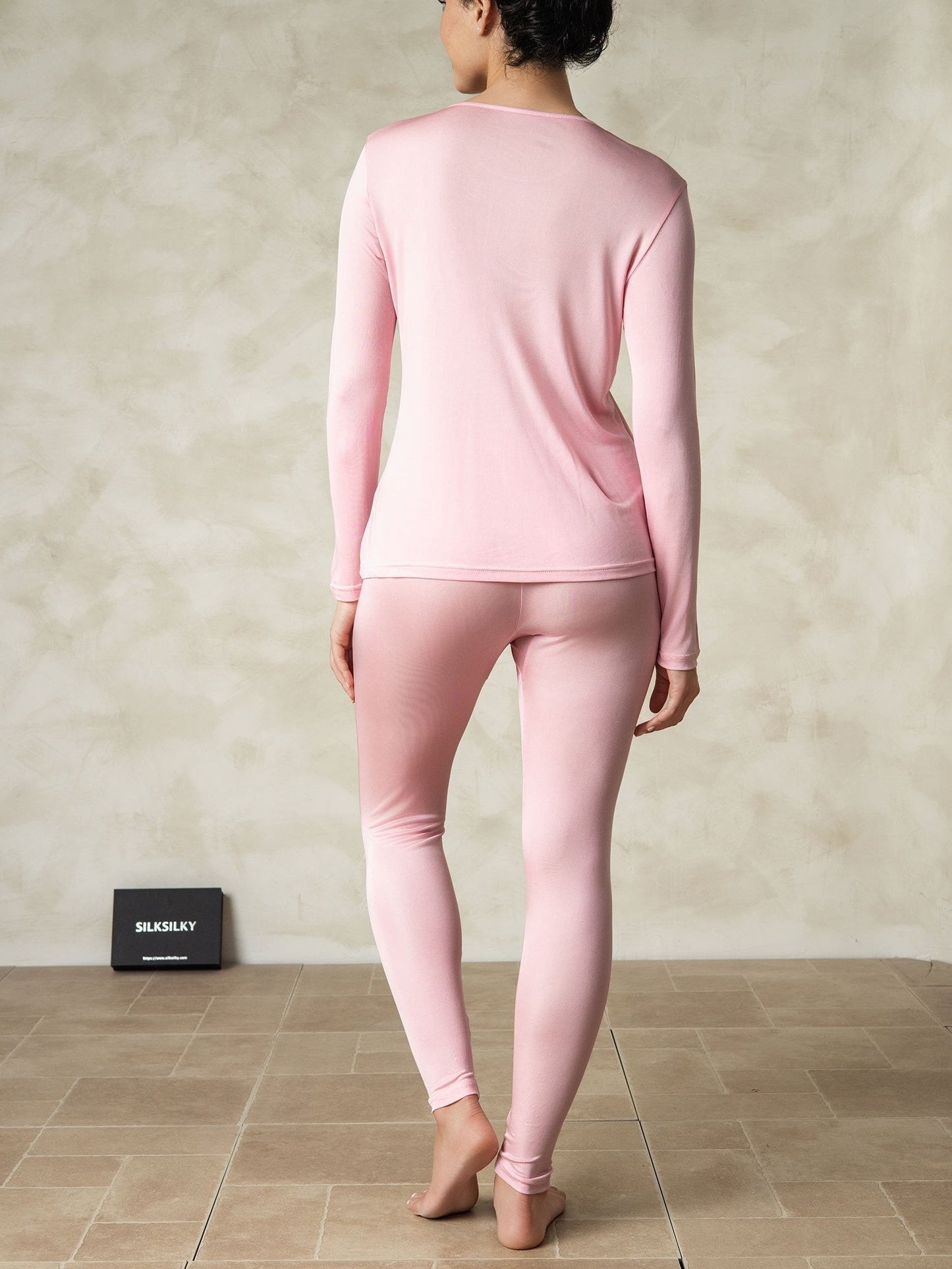 Women's Silk Jersey Long Sleeve Long Johns