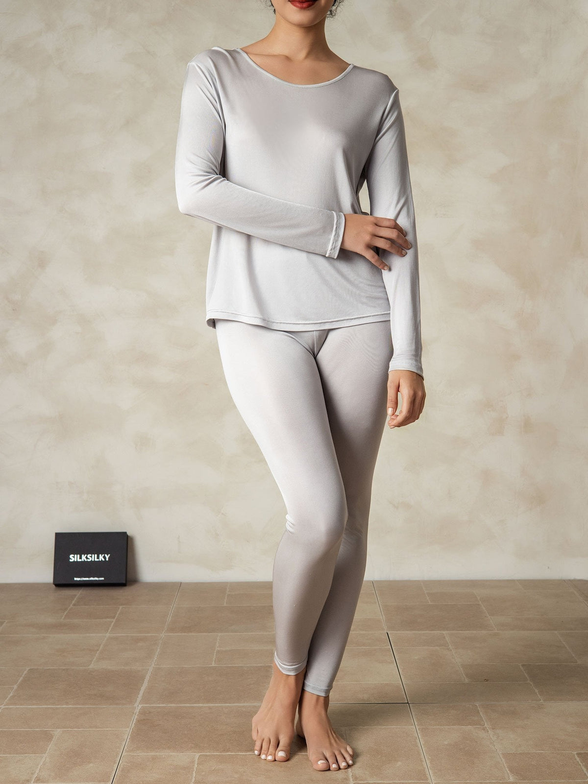 Women's Silk Jersey Long Sleeve Long Johns